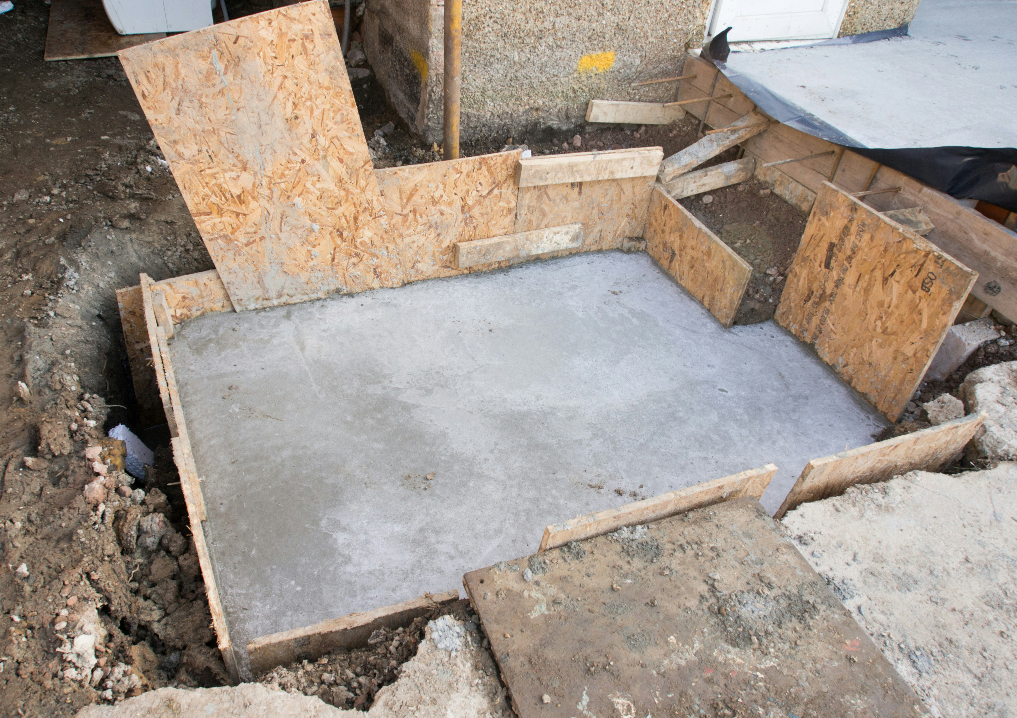 Interior view after foundation leveling in Austin, TX