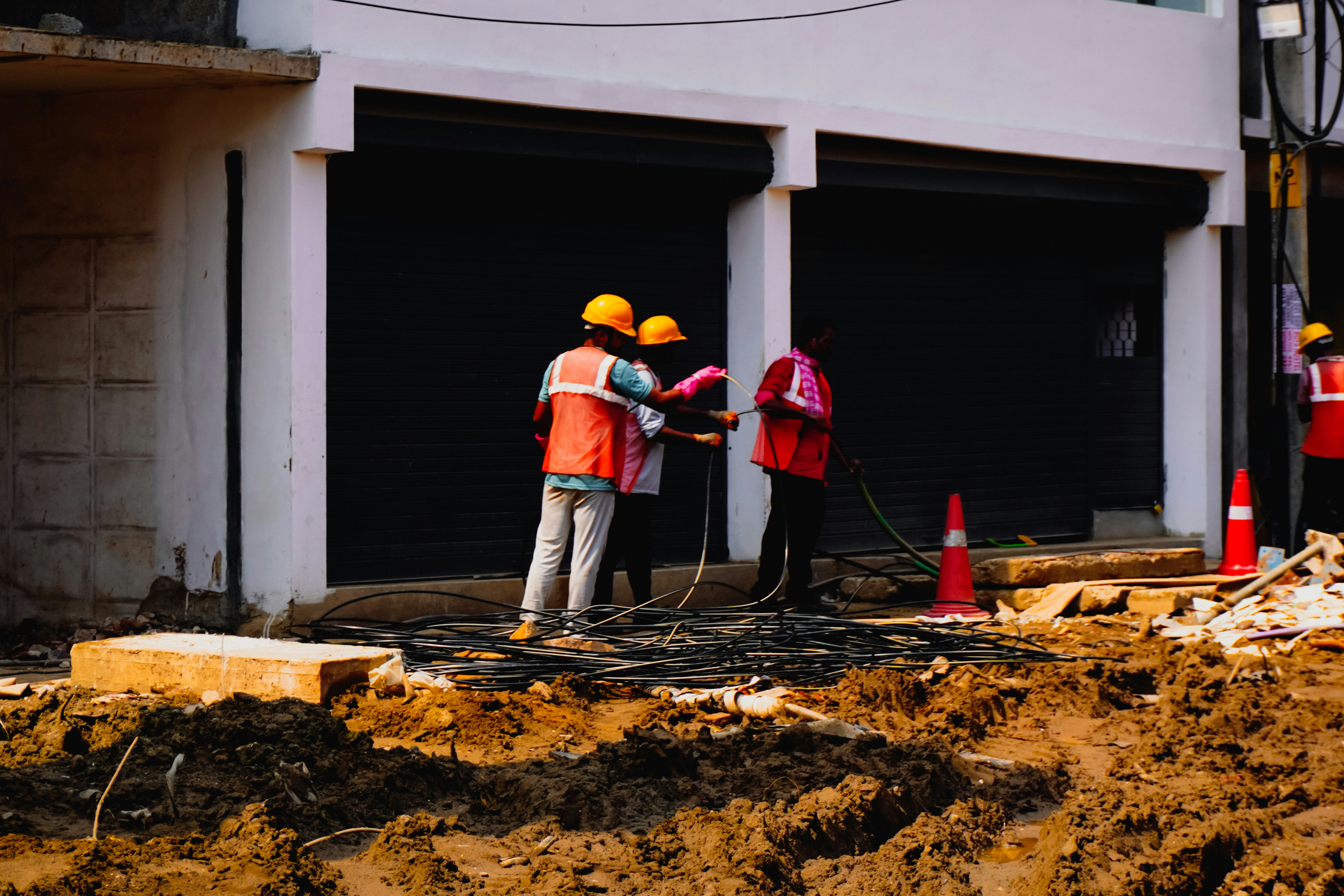 Exterior foundation repair work in Austin, TX by Bats Foundation Repair, LLC