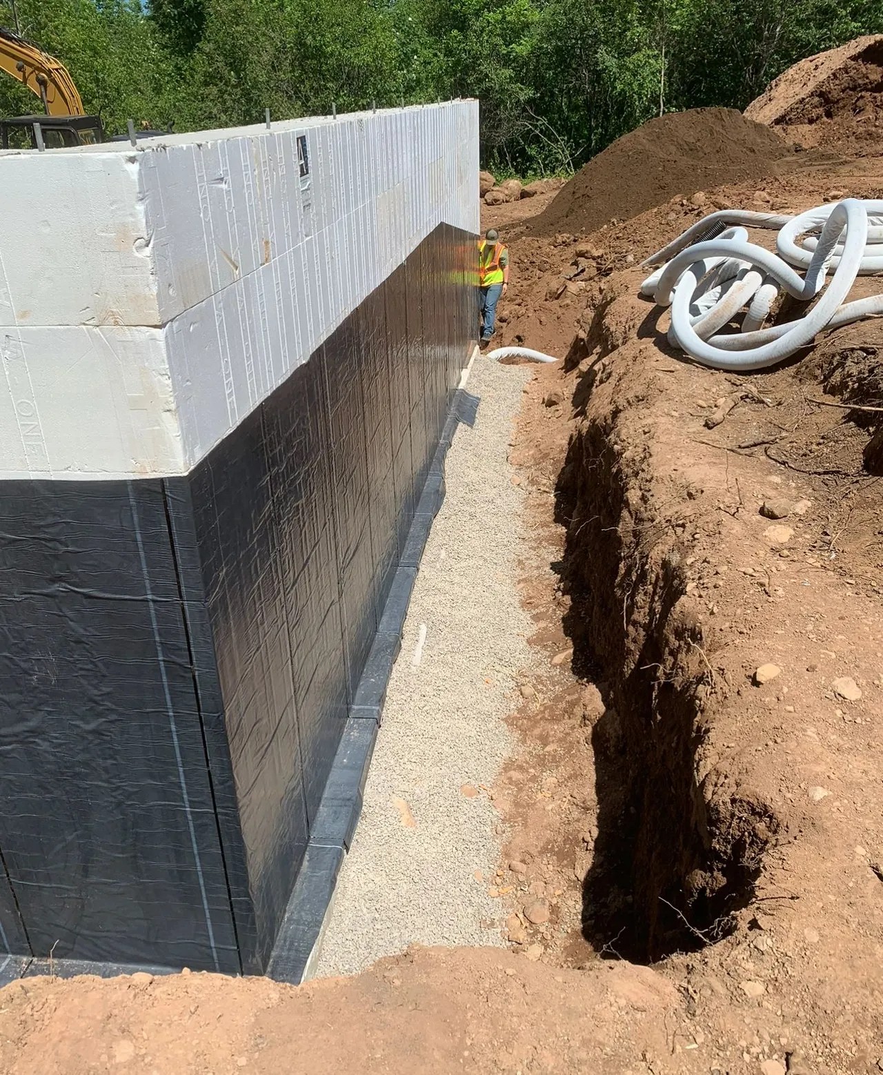 Repaired concrete slab and restored landscaping in Austin, Texas after foundation stabilization